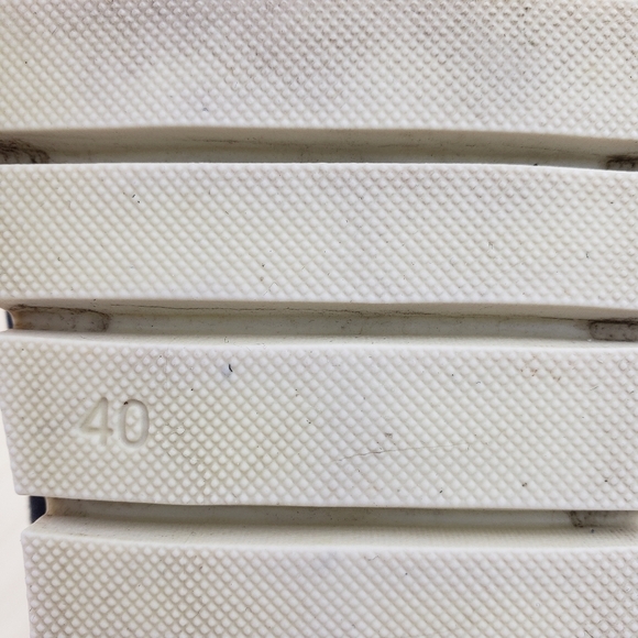 MODA Women's Leather Loafers Size 40 Slip On Comfort Casual Shoes Navy Blue - Picture 10 of 14